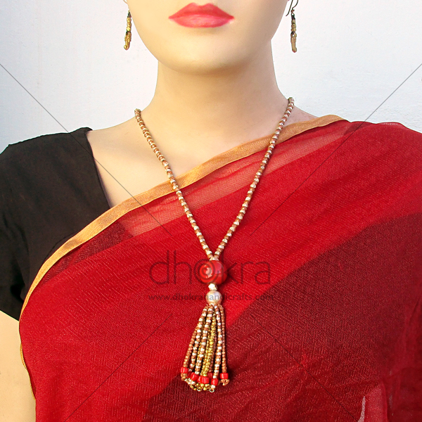 Dhokra Regal Red Avanti Set